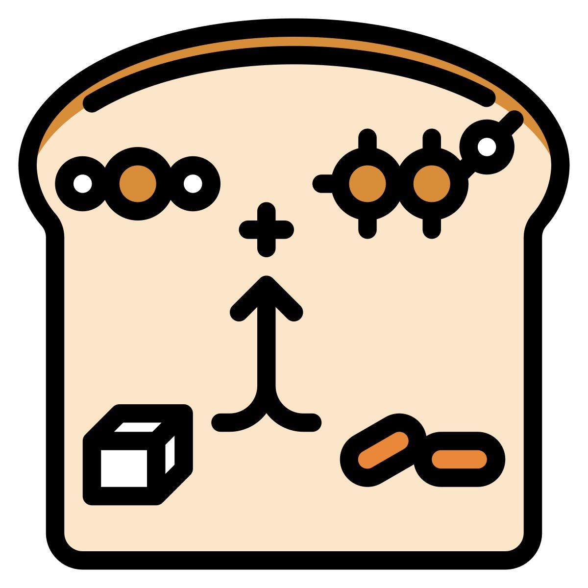cuisson du pain icon