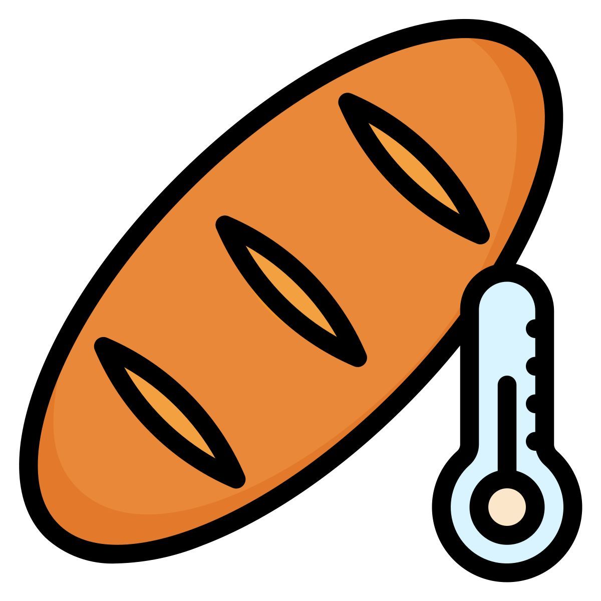 bread baking icon