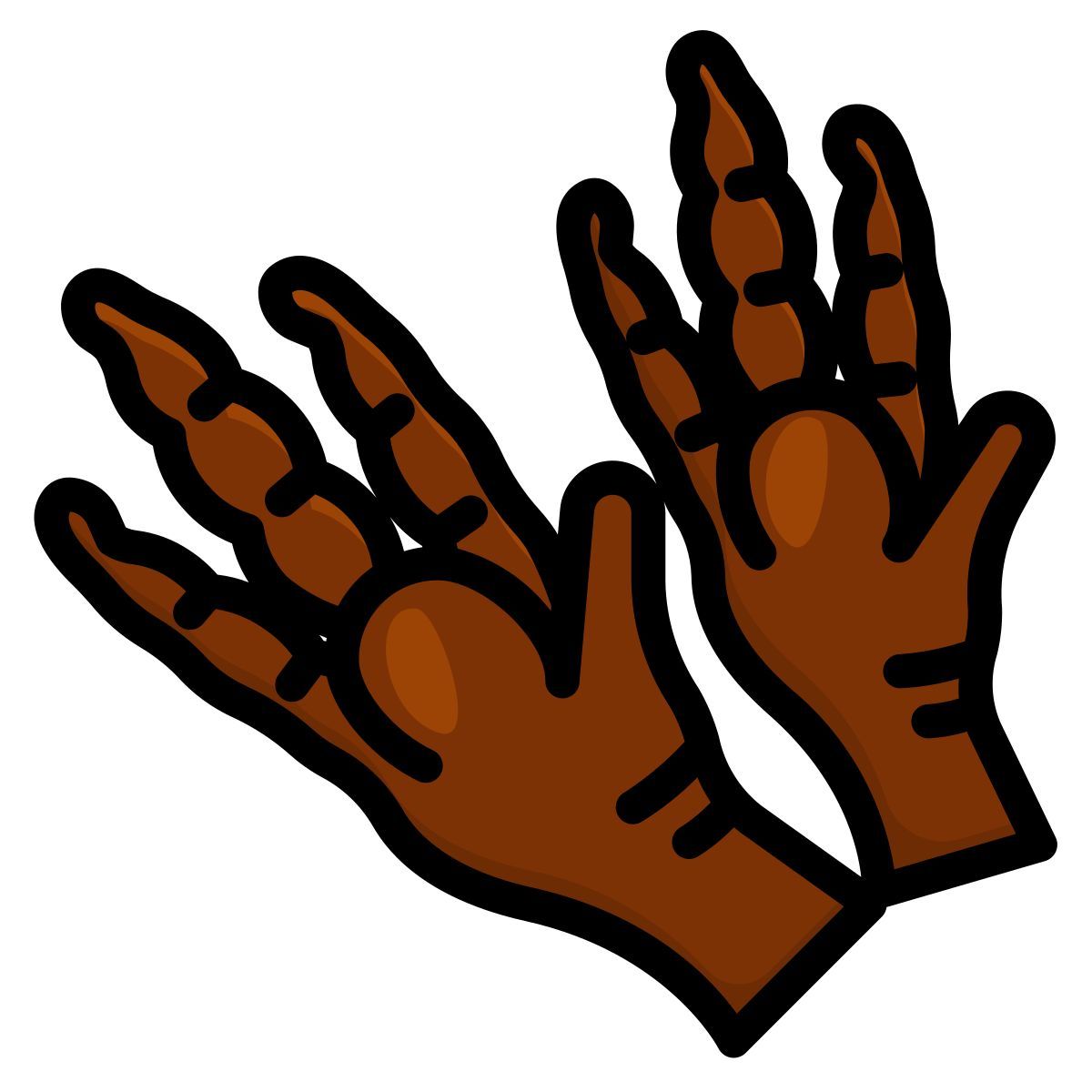 chicken feet icon