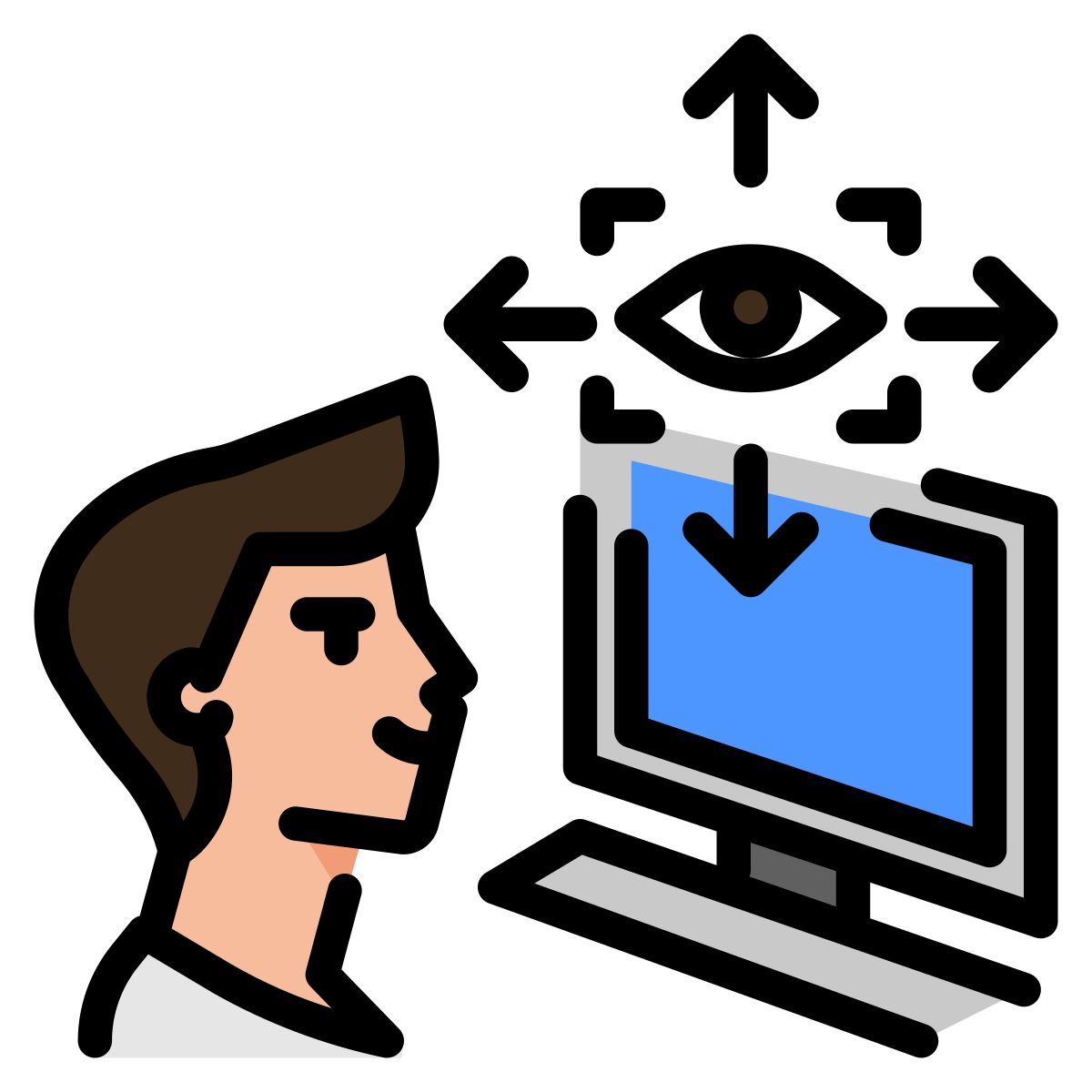 contrôle oculaire icon