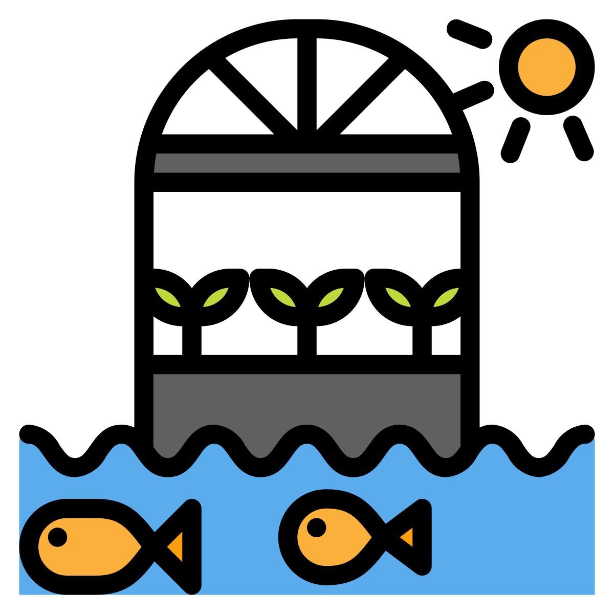 floating farm icon