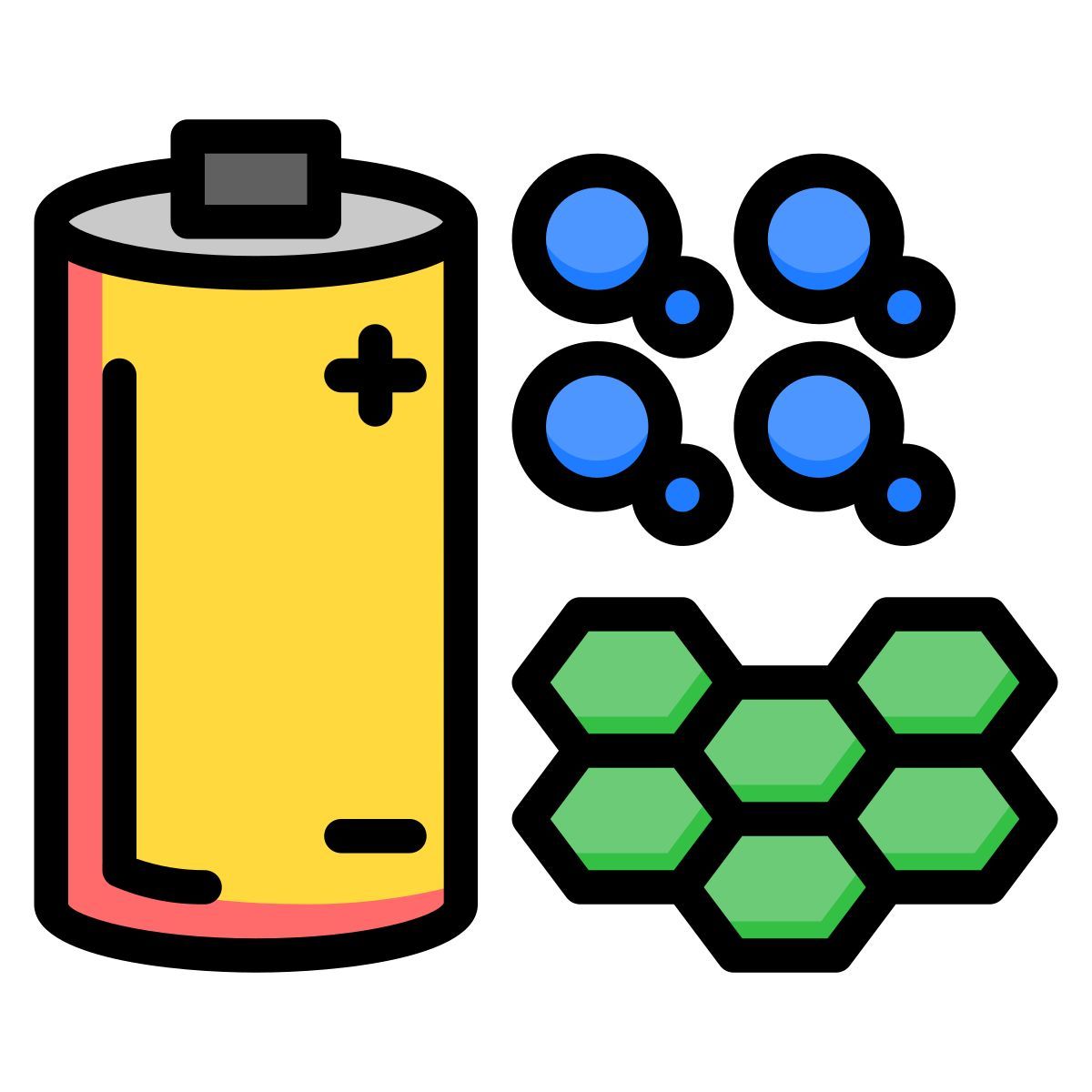 lithium metal batteries icon