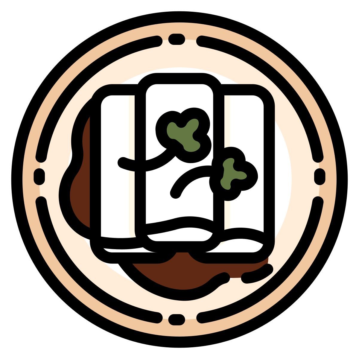 rolinho de macarrão de arroz icon