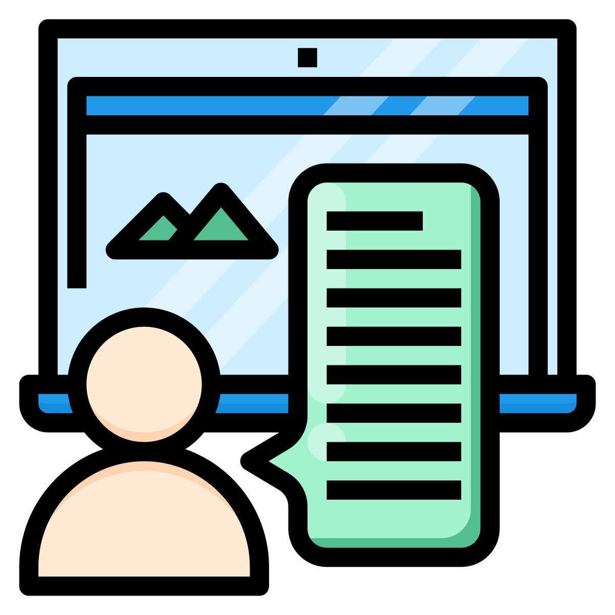 storytelling icon