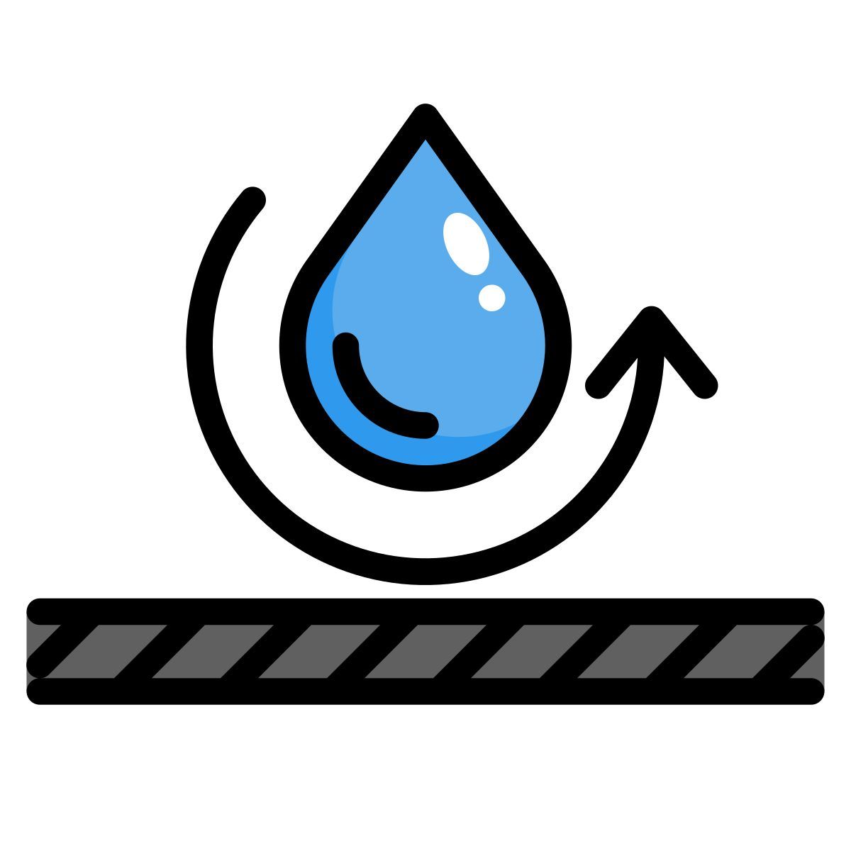 water repellent icon