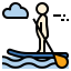 external paddle-summer-ddara-lineal-color-ddara icon