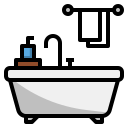 external bathtub-furniture-ddara-lineal-color-ddara icon