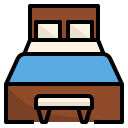 external bed-furniture-ddara-lineal-color-ddara icon