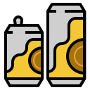 external cans-beer-ddara-lineal-color-ddara icon