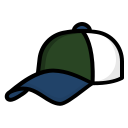 external cap-camping-and-trekking-ddara-lineal-color-ddara icon