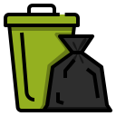 external garbage-cleaning-ddara-lineal-color-ddara icon