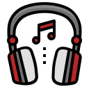 external headphones-music-fest-ddara-lineal-color-ddara icon