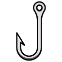 external hook-fisheries-ddara-lineal-color-ddara-2 icon