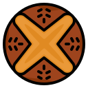 external sourdough-bread-ddara-lineal-color-ddara icon