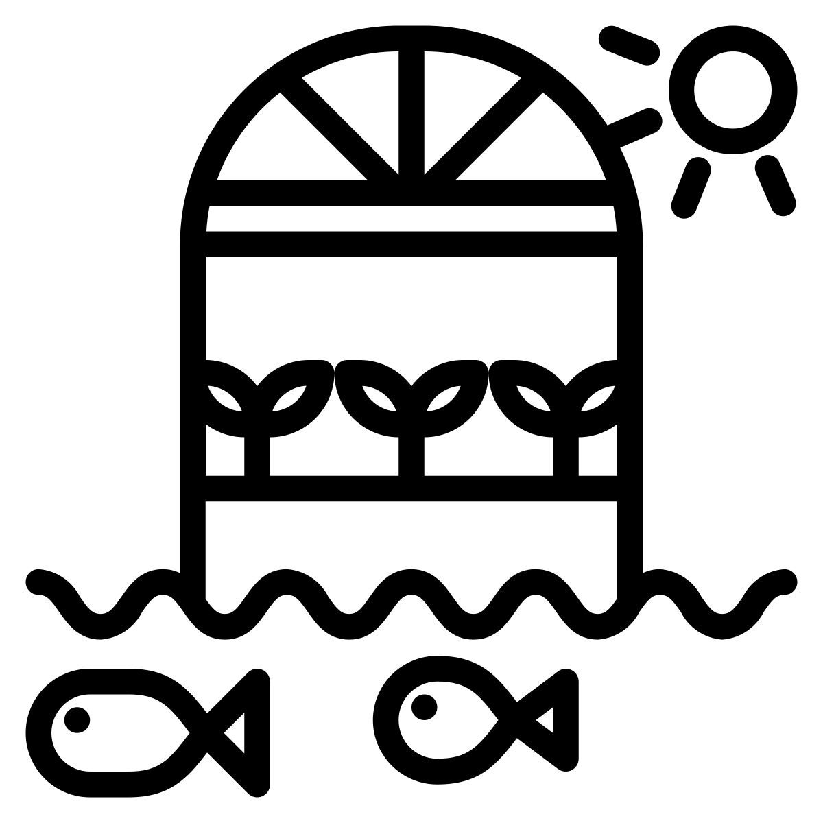 floating farm icon