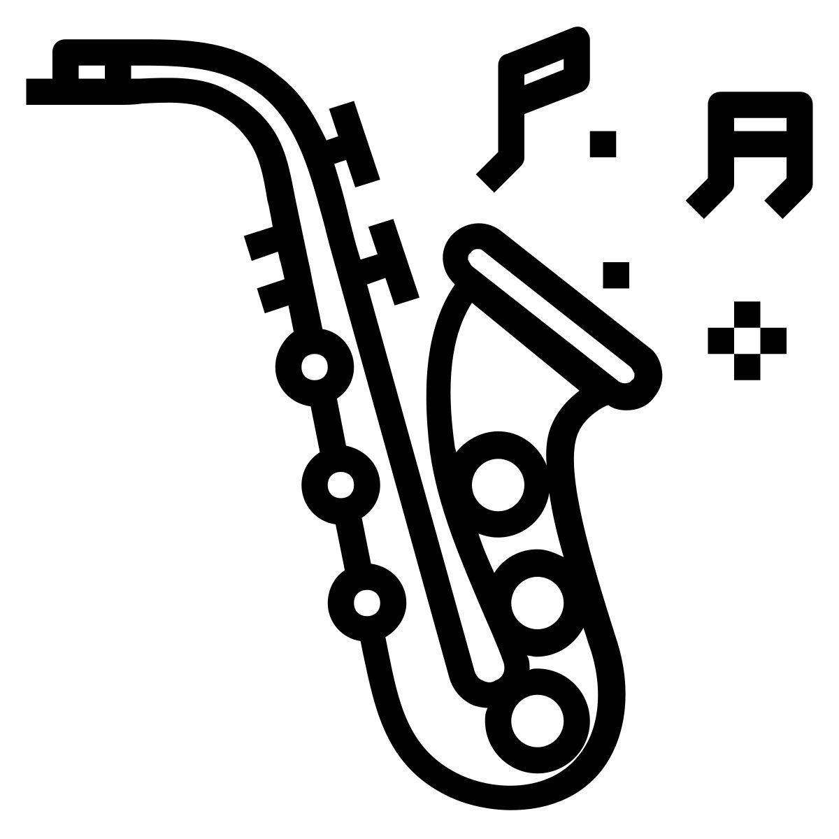 saxophone icon