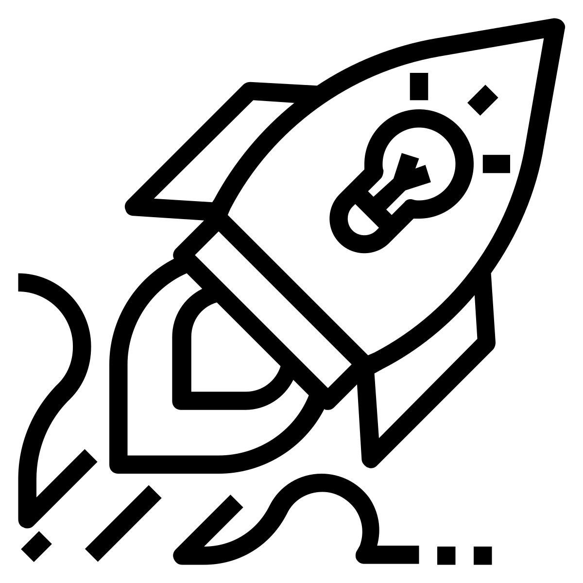 startup idea business finance icon
