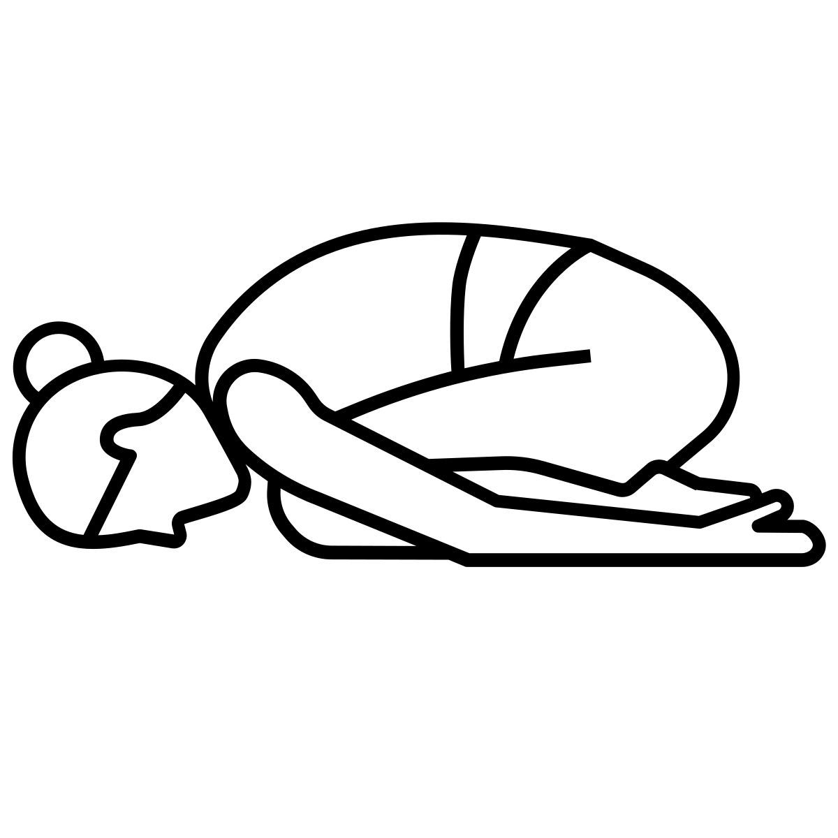 yoga pose icon