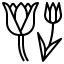 external tulip-natural-scent-ddara-lineal-ddara icon