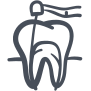 external dental-dental-doodle-doodle-bomsymbols--2 icon