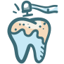 external decayed-tooth-dental-colors-doodle-doodle-color-bomsymbols- icon