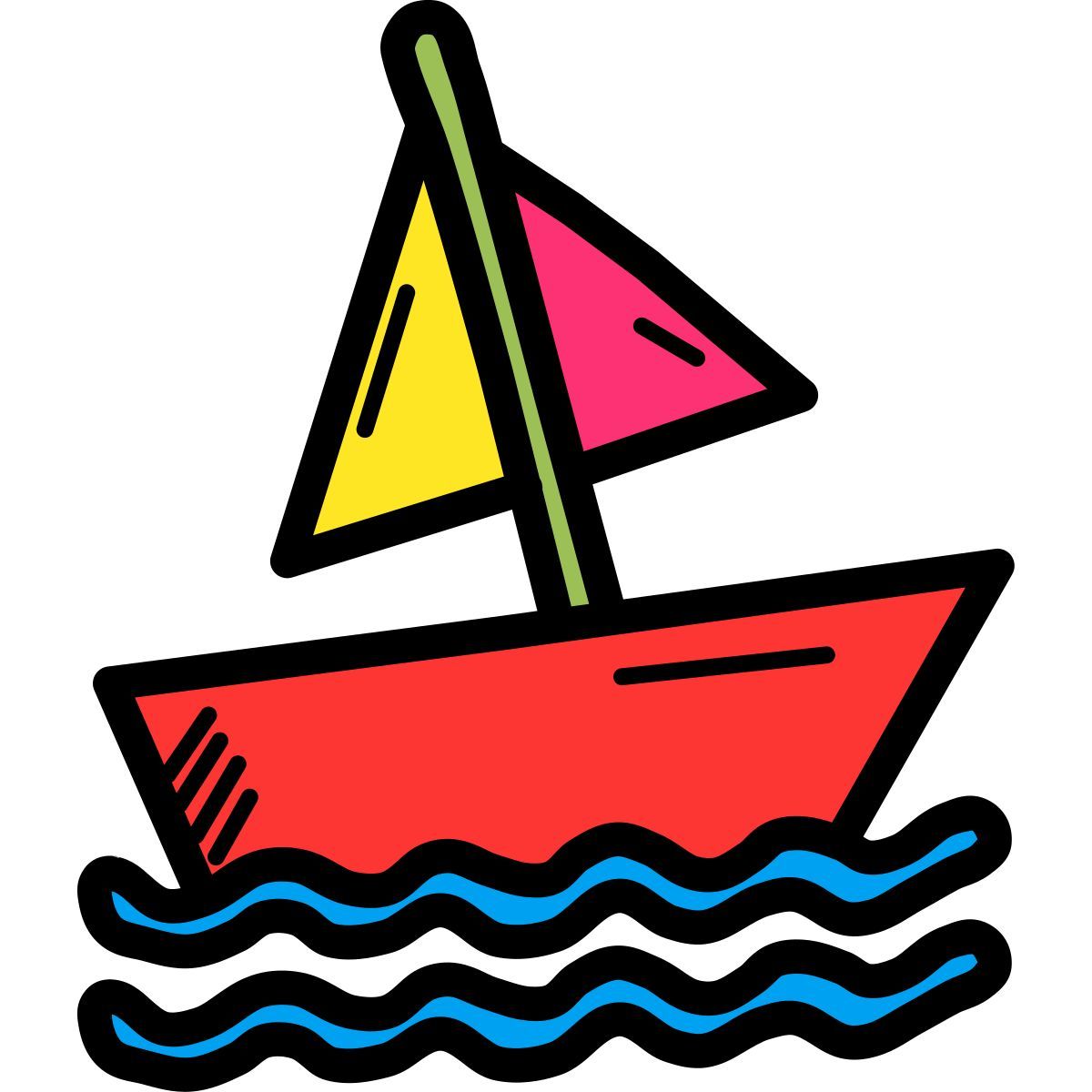 external beach sports and games doodles vol 01 doodles chroma amoghdesign icon