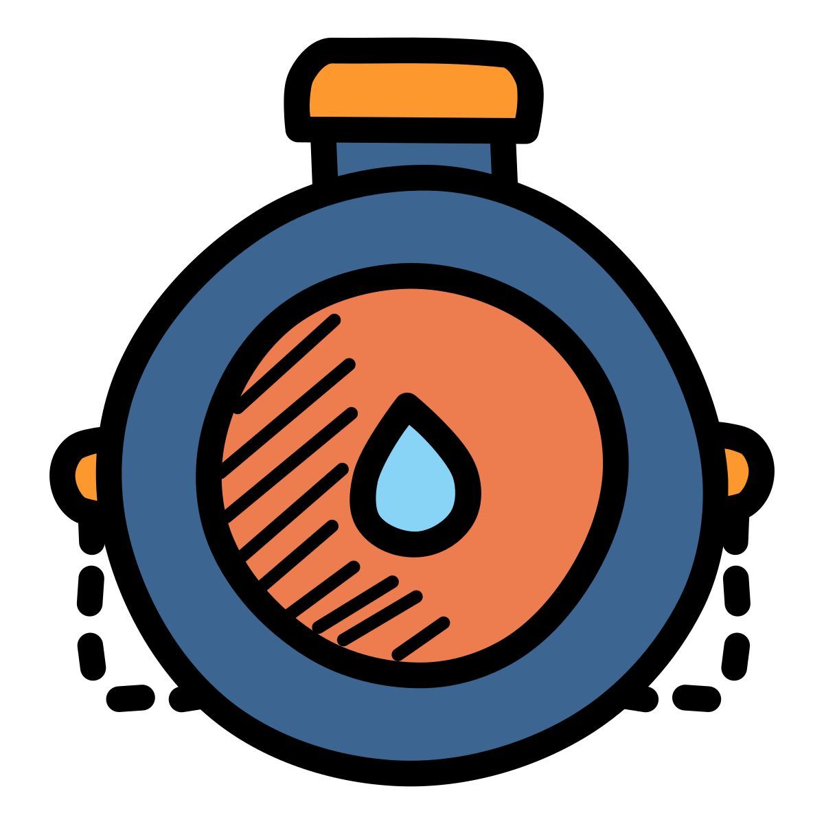 external bottle summer doodles doodles chroma amoghdesign icon