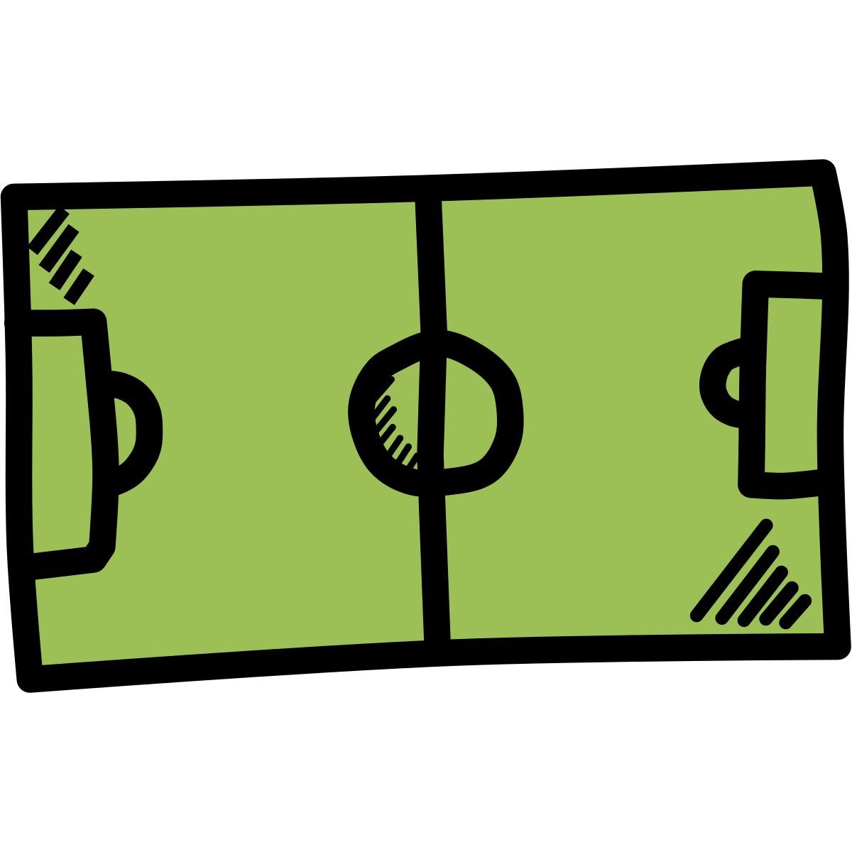 external field sports and games doodles vol 01 doodles chroma amoghdesign icon