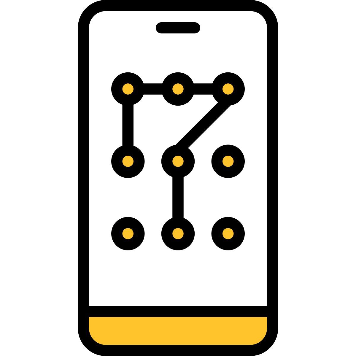 pattern lock icon