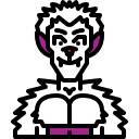 external werewolf-halloween-dreamcreateicons-fill-lineal-dreamcreateicons icon