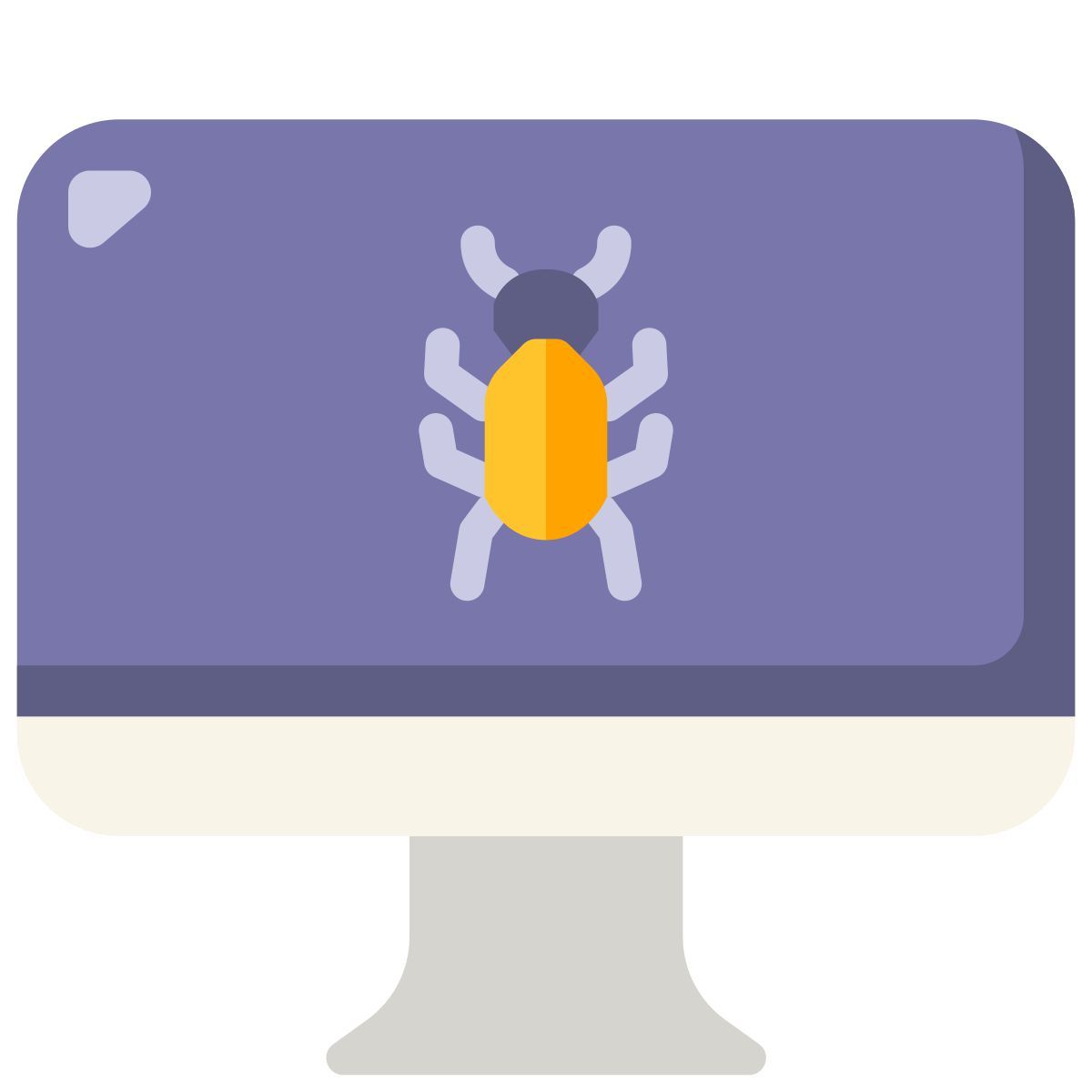 computer bug icon