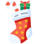 external christmas-sock-christmas-dreamcreateicons-flat-dreamcreateicons icon