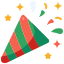 external confetti-christmas-dreamcreateicons-flat-dreamcreateicons icon