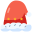 external santa-hat-christmas-dreamcreateicons-flat-dreamcreateicons icon
