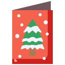 external christmas-card-christmas-dreamcreateicons-flat-dreamcreateicons icon