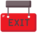 external exit-museum-dreamcreateicons-flat-dreamcreateicons icon