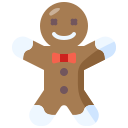 external gingerbread-man-christmas-dreamcreateicons-flat-dreamcreateicons icon