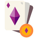 external playing-cards-nft-dreamcreateicons-flat-dreamcreateicons icon