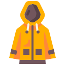 external raincoat-autumn-season-dreamcreateicons-flat-dreamcreateicons icon
