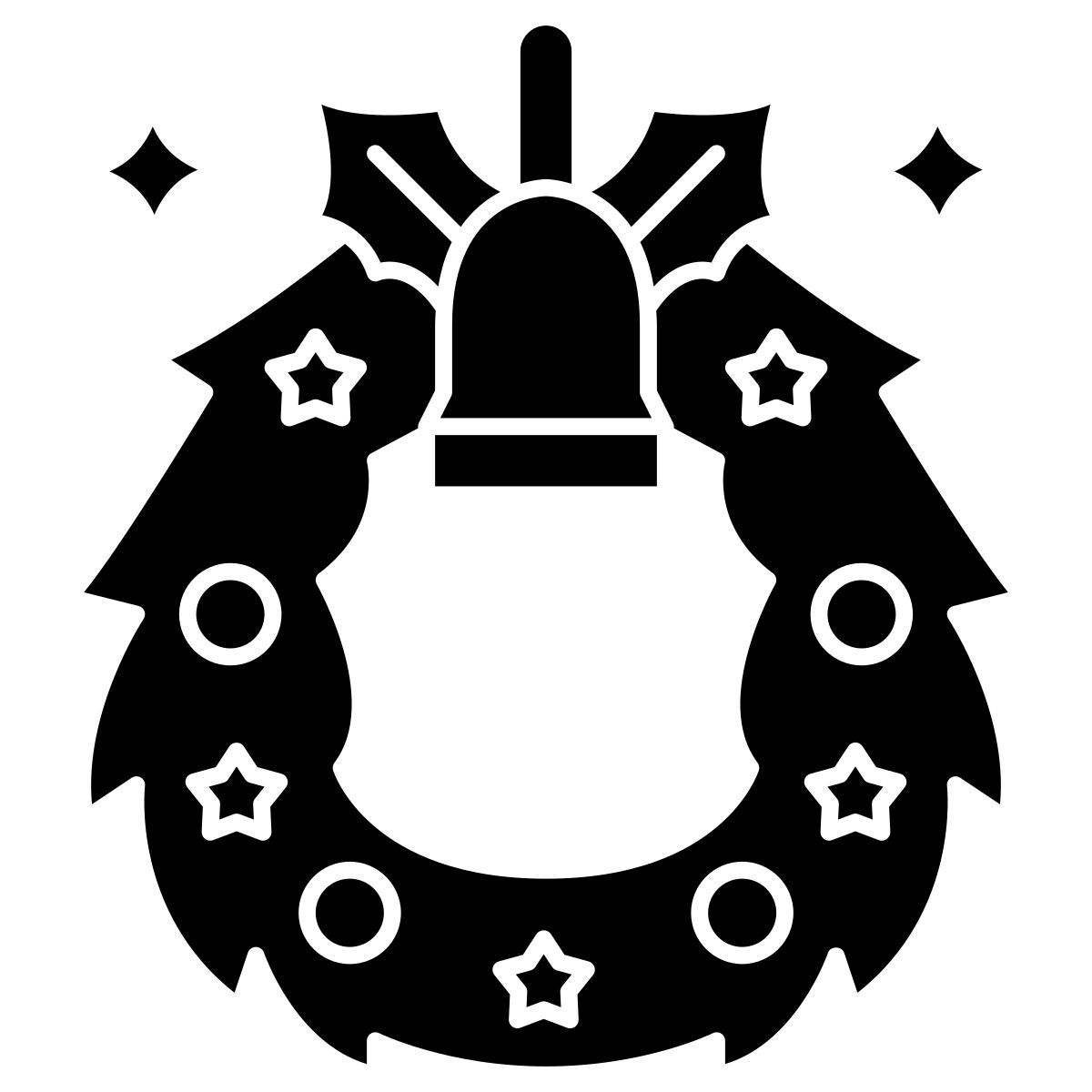 크리스마스 화환 icon