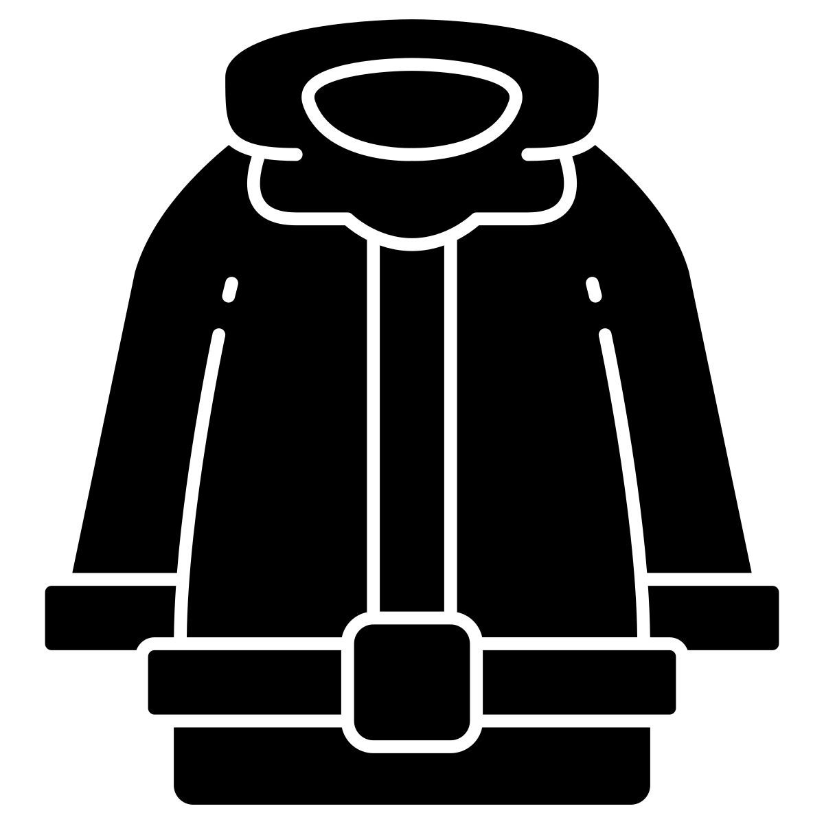 santa claus clothes icon