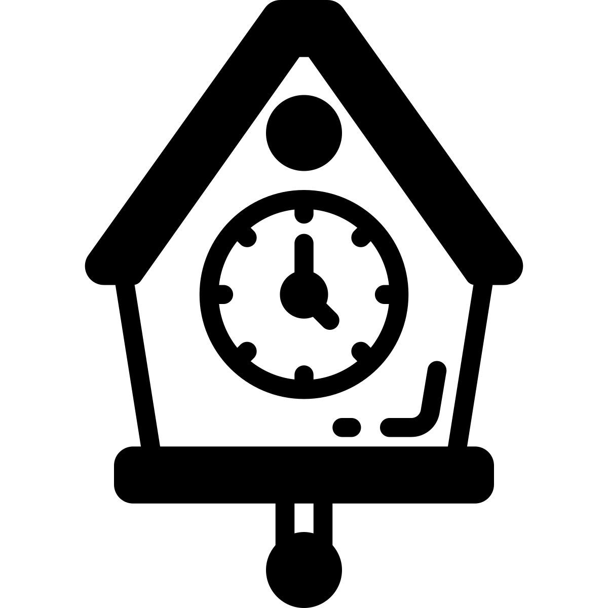 reloj de cuco icon