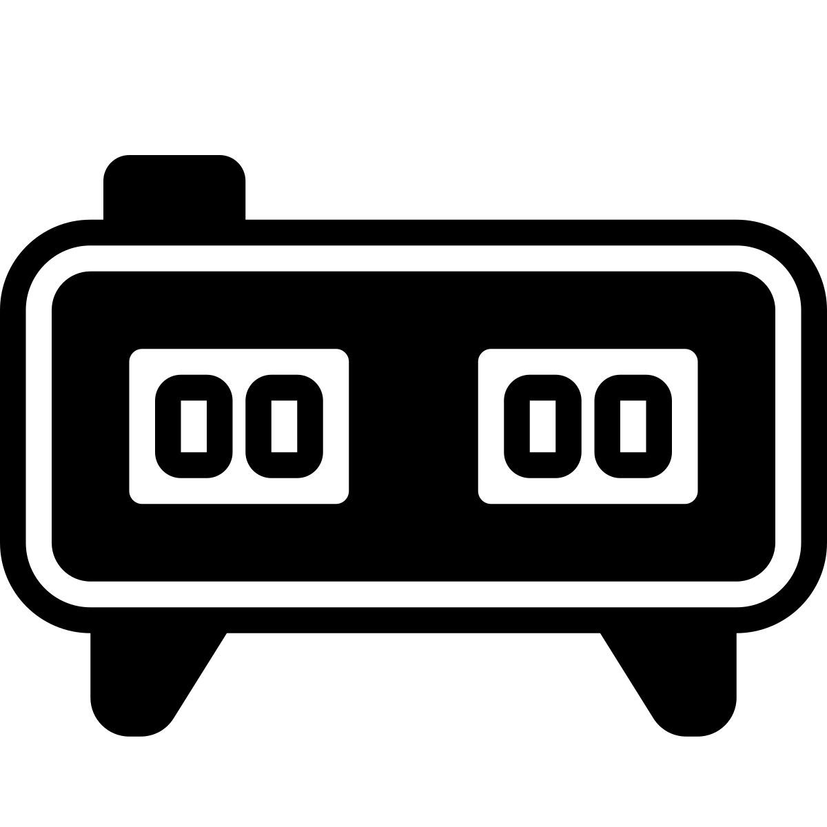 orologio digitale icon