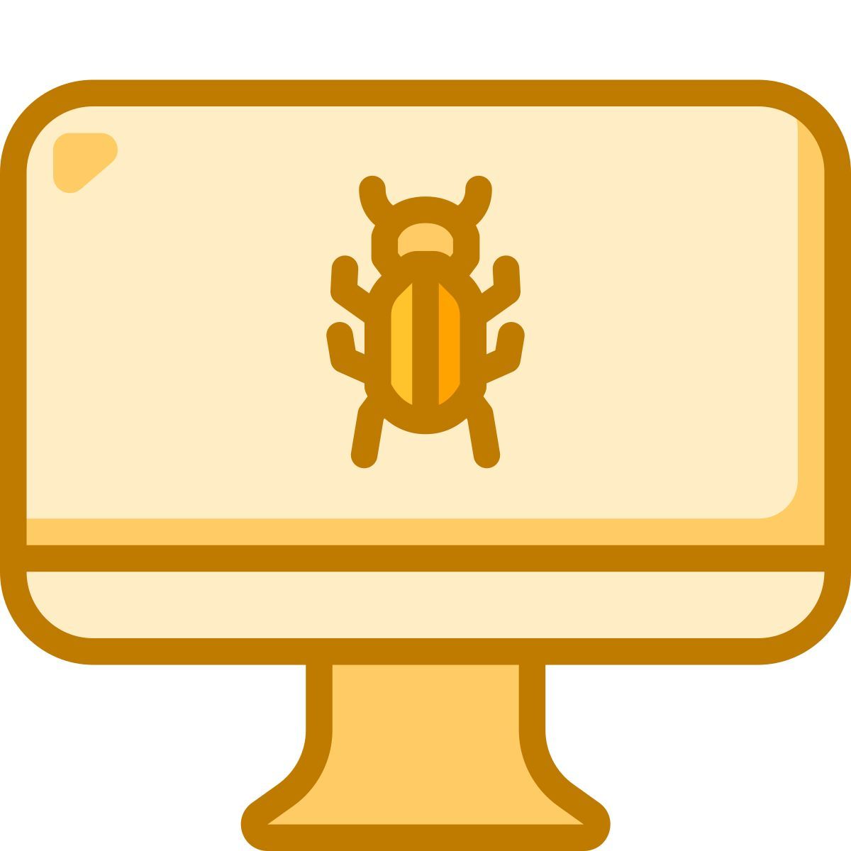 computer bug icon