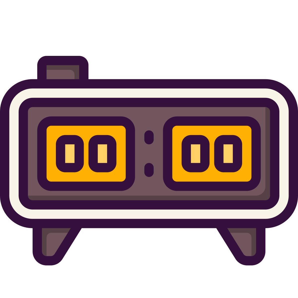 digital clock icon