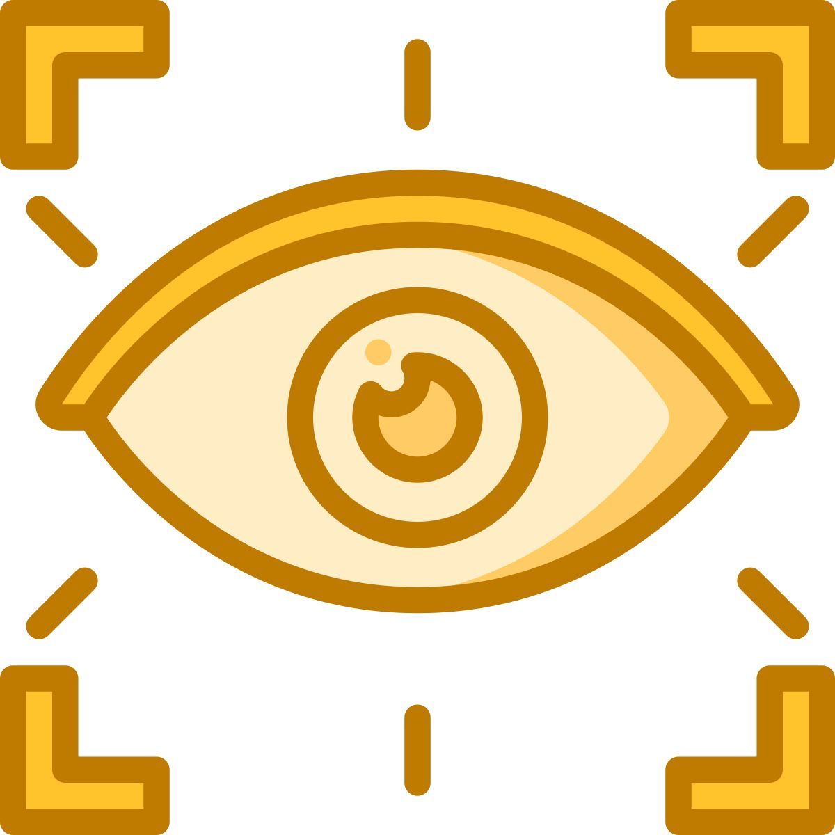eye recognition icon