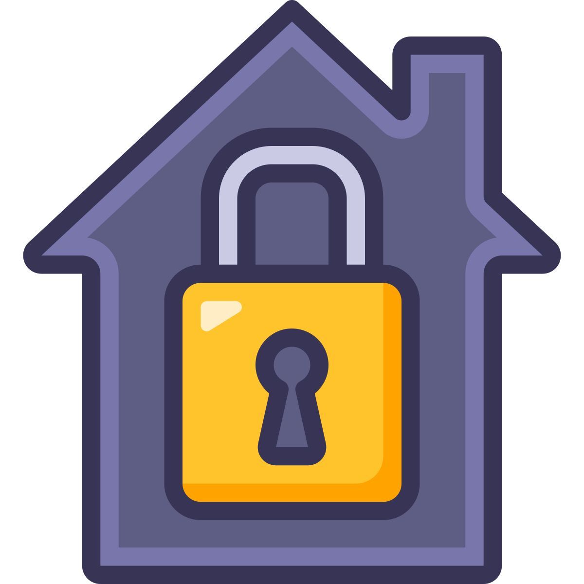 maison sécurisée icon