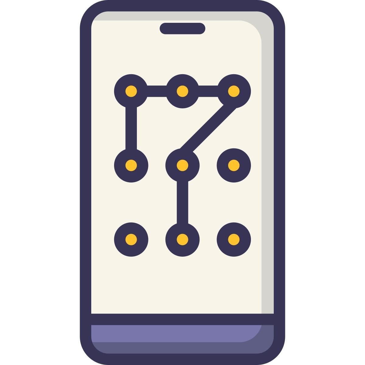bloqueio de padrão icon
