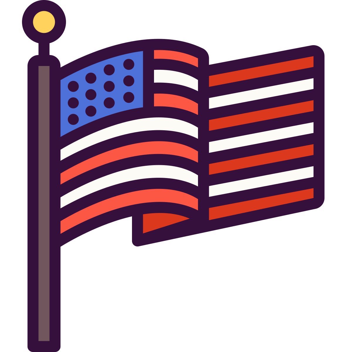usa flag icon
