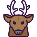 external deer-winter-dreamcreateicons-outline-color-dreamcreateicons icon
